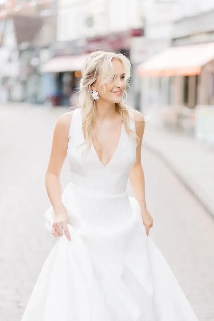 Embrace Every Curve: Wedding Dresses for Every Bride at Morgan Davies Image