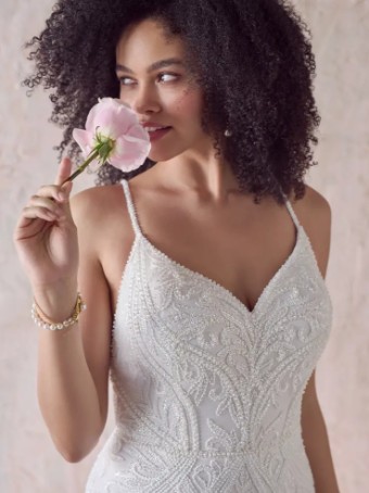 Maggie Sottero AMBREAL #0 default All Ivory (gown with Ivory Illusion) thumbnail