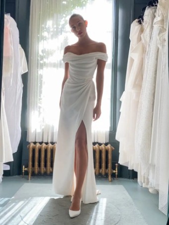 Halfpenny London OKOTAN SKIRT #0 default Ivory thumbnail
