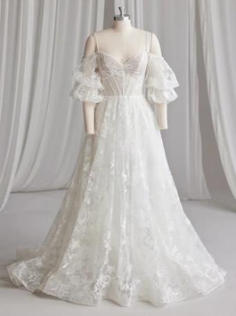 Maggie Sottero HAVANA #2 All Ivory (gown with Ivory Illusion) thumbnail