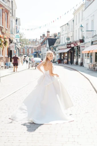 Freda Bennet Wedding Dresses Logan #0 default Ivory thumbnail