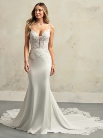 Maggie Sottero Anastasia Sleeveless #2 default Ivory thumbnail