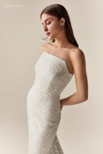 Jesus Peiro 2569 DRESS #1 Ivory thumbnail