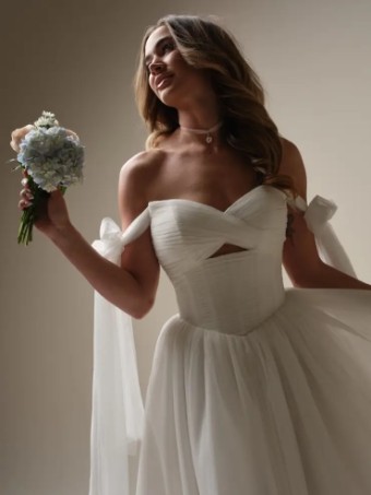 Maggie Sottero EVAN (25MC317A01 - Keyhole) #3 Ivory (gown with Natural Illusion) thumbnail
