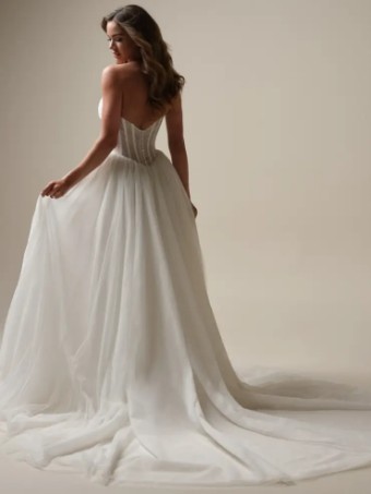Maggie Sottero EVAN (25MC317A01 - Keyhole) #4 default Ivory (gown with Natural Illusion) thumbnail