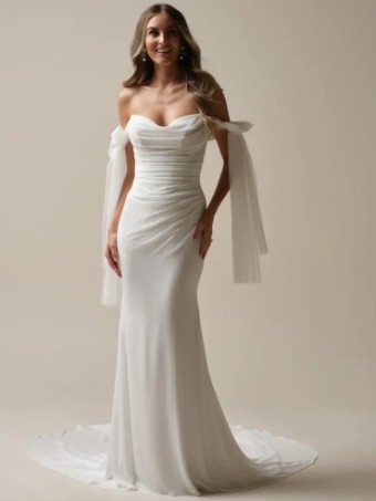 Maggie Sottero KHLOE (25MW364B01 - Lined back) #1 All Ivory thumbnail