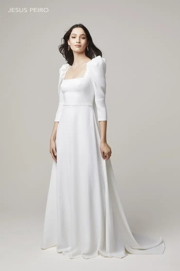 jesus peiro long sleeve wedding dress Jesus Peiro 2423