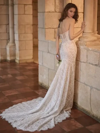 Maggie Sottero JOVIENNE (25SZ884A01 - Unlined bodice) #2 Ivory Over nude thumbnail