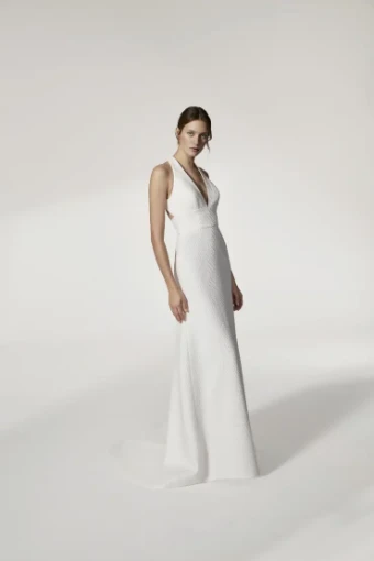 Jesus Peiro Wedding Dresses 2642 WITH OVERSKIRT #3 default Ivory thumbnail