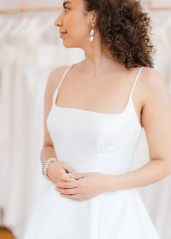 Freda Bennet Wedding Dresses Lennon Mini #2 Ivory thumbnail