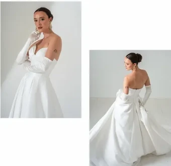 Freda Bennet Wedding Dresses Saskia #1 default Ivory thumbnail