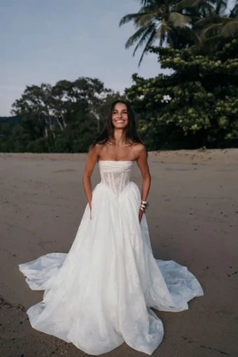 Alena Leena Wedding Dresses Jacaranda #0 default Ivory thumbnail