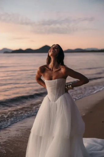Alena Leena Wedding Dresses Neem #0 default Ivory thumbnail
