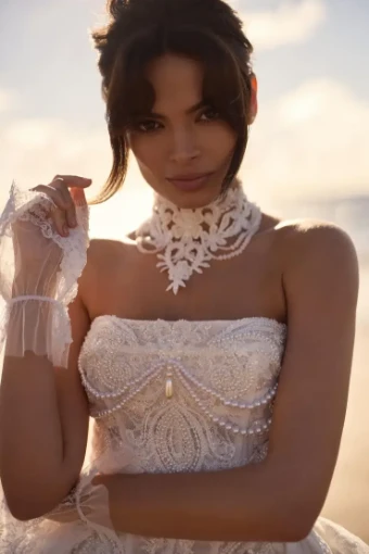 Milla Nova Wedding Dresses Monica #1 Ivory/Nude thumbnail