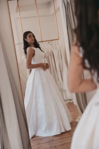 Freda Bennet Wedding Dresses Colbie #4 Pearl thumbnail