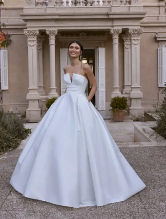 Jesus Peiro Wedding Dresses 2719 DRESS #0 default Ivory thumbnail