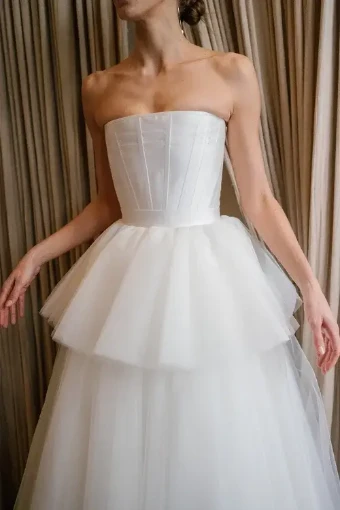 Halfpenny London Phoenix corset #0 default Ivory thumbnail