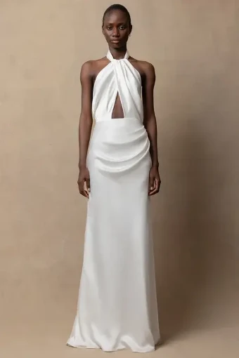 Halfpenny London Izy dress #0 default Ivory thumbnail