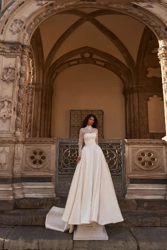 Milla Nova Wedding Dresses Thessara #0 default Ivory thumbnail