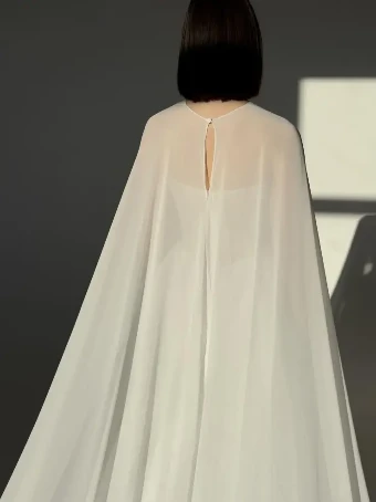 Milla Nova Wedding Dresses Amalia Cape #1 default Ivory thumbnail
