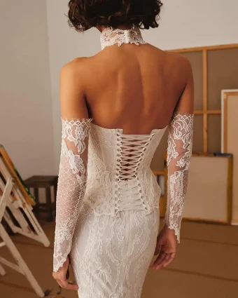 Milla Nova Wedding Dresses colore corset #2 Ivory thumbnail