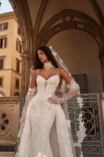 Milla Nova Wedding Dresses Bottichella overskirt #0 default Ivory thumbnail