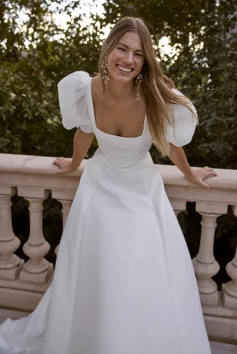 Jesus Peiro Wedding Dresses 2714 TOP AND SKIRT #2 default Ivory thumbnail