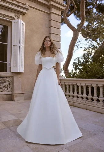 Jesus Peiro Wedding Dresses 2714 TOP AND SKIRT #0 default Ivory thumbnail