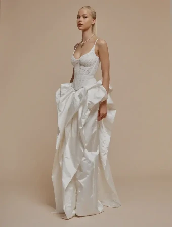 Seline Meisler Ava Skirt #0 default Ivory thumbnail