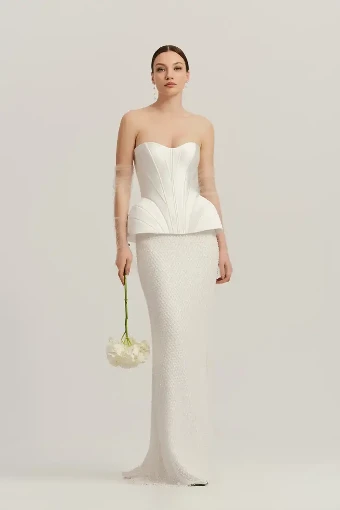 Divine Atelier Kim corset #0 default Ivory thumbnail