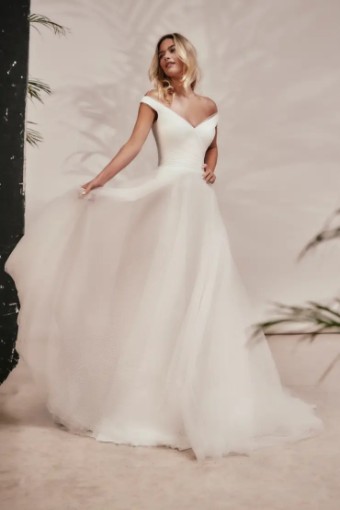 Stephanie Allin Plain Tulle Misty #0 default Ivory thumbnail